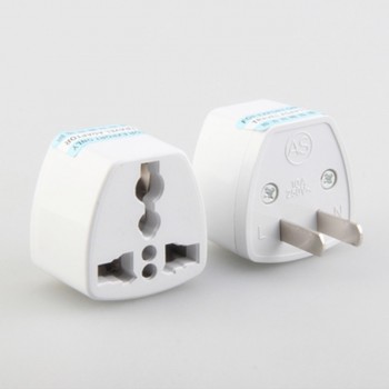 2017 New Arrival US/AU/UK/EU Plug to US Plug Home Travel Adapter Power Converter Wall Plug Adaptor White