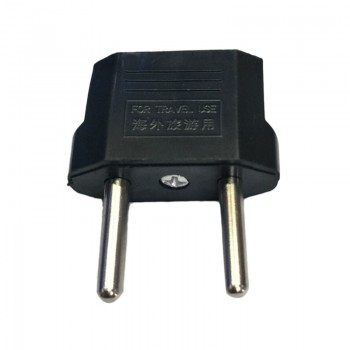 5pcs/lot US to EU Charger Plug Conversion Plug AC Power Converter Round Pin Socket Travel Adapter Mobile Charger Plug Adapter