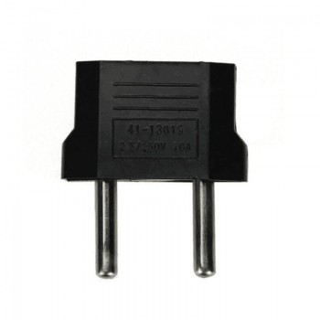 5pcs/lot US to EU Charger Plug Conversion Plug AC Power Converter Round Pin Socket Travel Adapter Mobile Charger Plug Adapter