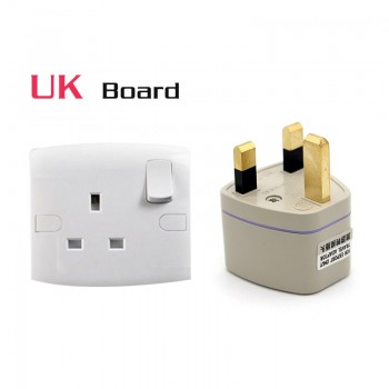 Multifunctional EU US AU to UK Plugs adapter Power Converter Plugs 2 Pin Socket EU to England Travel Charger Adapter Converter