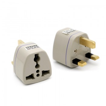 Multifunctional EU US AU to UK Plugs adapter Power Converter Plugs 2 Pin Socket EU to England Travel Charger Adapter Converter