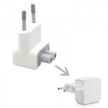 Glory Star Wall AC Detachable Electrical Euro EU Plug Duck Head for Apple iPad iPhone USB Charger MacBook Power Adapter