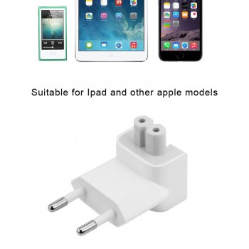 Glory Star Wall AC Detachable Electrical Euro EU Plug Duck Head for Apple iPad iPhone USB Charger MacBook Power Adapter