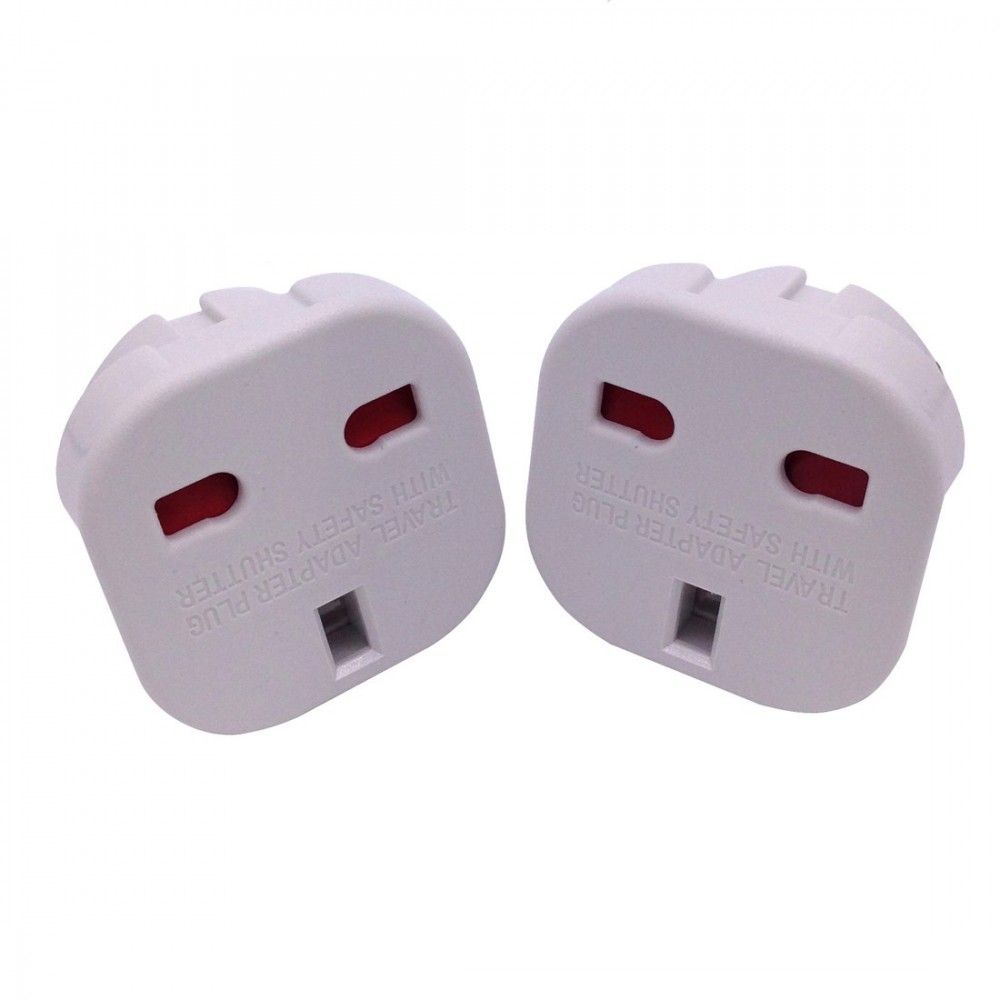 MAIF  Eu To Uk Europe European Universal Travel Charger Adapter Plug Converter 2 Pin Wall Plug Socket