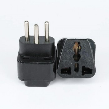 Practical Universal 800W ABS Copper Material UK/US/EU/Russia To Switzerland Travel AC Power Adapter Plug 3pin Converter