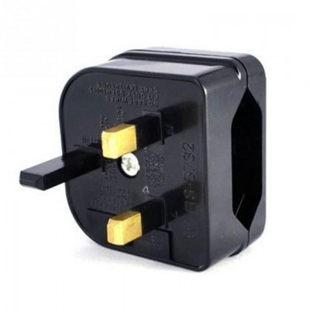New Arrive  European Euro EU 2 Pin to UK 3Pin Plug Adapter Power Socket Travel Converter Plug