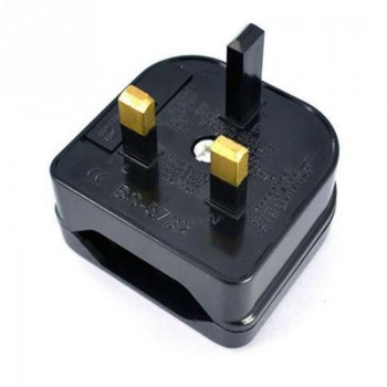 New Arrive  European Euro EU 2 Pin to UK 3Pin Plug Adapter Power Socket Travel Converter Plug