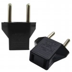 5Pcs US USA to EU European Euro Travel Charger Adapter Plug Outlet Converter Z09 Drop ship