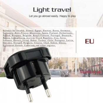 1 PC UK TO EU AC Power Socket Plug Travel Charger Adapter Converter 4.0mm Electrical Socket EUR European Charger power socket