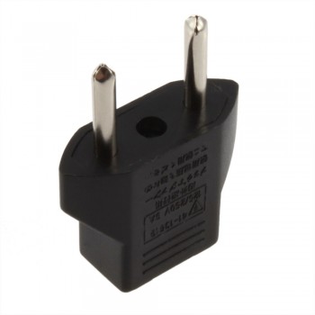 2 pcs New EU To China Plug Adapter Socket Plug Converter Travel Electrical Power Adapter Socket China To EU Plug