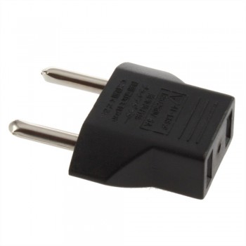 2 pcs New EU To China Plug Adapter Socket Plug Converter Travel Electrical Power Adapter Socket China To EU Plug