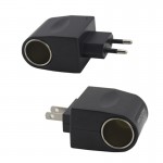 EU Plug 220V AC Power to 12V DC Car Cigarette Lighter Converter Adapter US Plug 110V UM