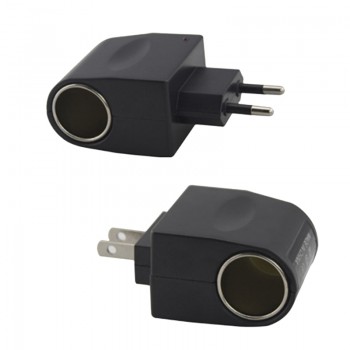 EU Plug 220V AC Power to 12V DC Car Cigarette Lighter Converter Adapter US Plug 110V UM