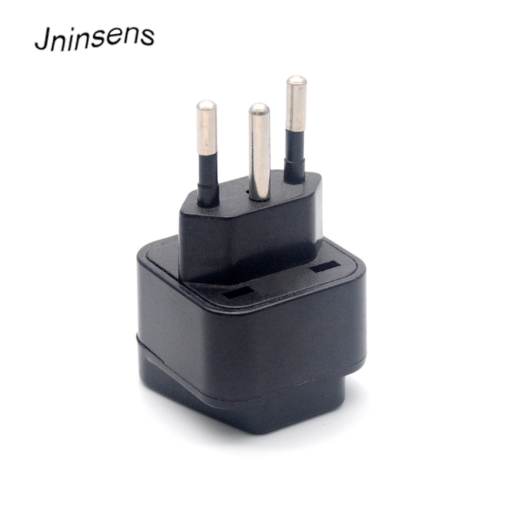 2017 New 3pin Brazil Brazilian AC Power Plug Charger UK US EU AU to Brazil Travel Adapter Socket Converter For Home Travel Use