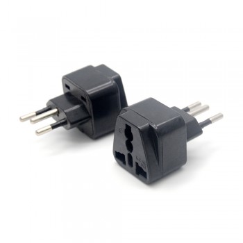 2017 New 3pin Brazil Brazilian AC Power Plug Charger UK US EU AU to Brazil Travel Adapter Socket Converter For Home Travel Use