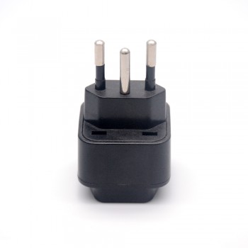 2017 New 3pin Brazil Brazilian AC Power Plug Charger UK US EU AU to Brazil Travel Adapter Socket Converter For Home Travel Use