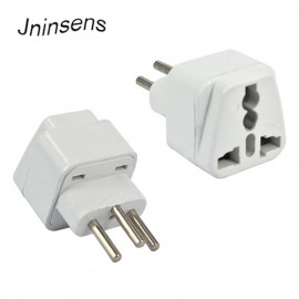 Universal Travel Adapter Electric Plugs Sockets Converter  EU AU US UK to Switzerland Travel Plug 3 Round Pin Adaptor