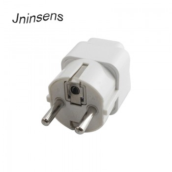 Travel Adapter Electric Plugs Round Sockets Converter 2 Pin UK US AU To EU EURO France Germany Korea Travel AC Plug Adapter