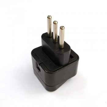 Universal UK/US/EU/AU To Italy Uruguay Syria 3 pin Travel Power Adapter Plug Charge Converter Wall Plug