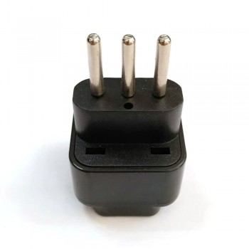 Universal UK/US/EU/AU To Italy Uruguay Syria 3 pin Travel Power Adapter Plug Charge Converter Wall Plug