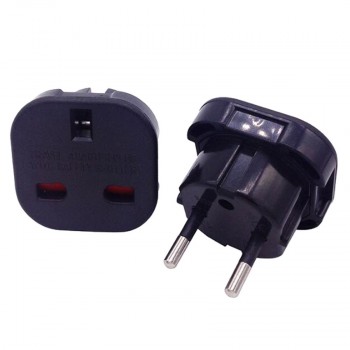 Zerosky UK TO EU European Universal Trvel Charge Aadapter Plug Converter Wall Plug Socket