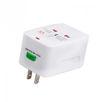 New Universal International Plug Adapter Port World Travel AC Power Charger Adaptor with AU US UK EU converter Plug