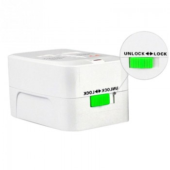 New Universal International Plug Adapter Port World Travel AC Power Charger Adaptor with AU US UK EU converter Plug