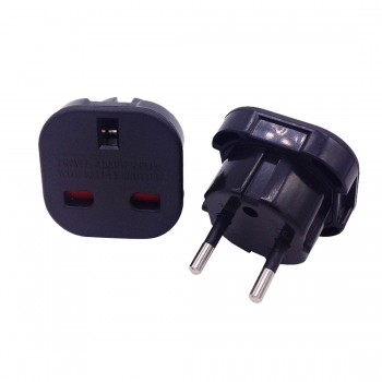 MAIF High Quality UK TO EU EUROPE EUROPEAN UNiVERSAL TRAVEL CHARGER ADAPTER PLUG CONVERTER 2 PiN Wall Plug Socket