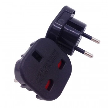 MAIF High Quality UK TO EU EUROPE EUROPEAN UNiVERSAL TRAVEL CHARGER ADAPTER PLUG CONVERTER 2 PiN Wall Plug Socket