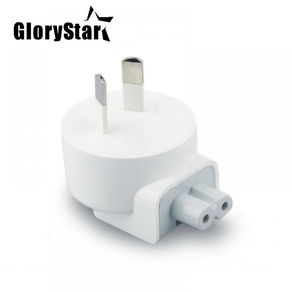 Glory Star Wall AC Detachable Electrical AU Plug Duck Head for Apple iPad iPhone USB Charger MacBook Power Adapter