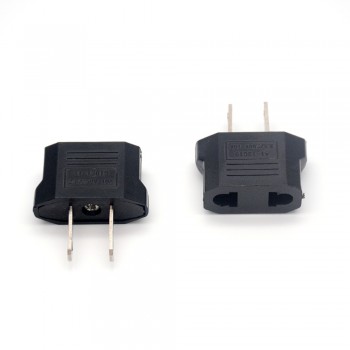 5pcs/lot  European Euro EU to US USA Plug Travel Charger Adapter Outlet Converter Wholesale