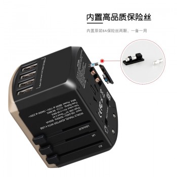 Travel adapter Universal Power Adapter Charger worldwide adaptor wall Electric Plugs Sockets Converter for mobile phones