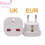 UK to European Euro EU AC Travel Charger Adapter Plug Outlet Converter Adapter power conversion plug Universal mobile phone