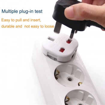 UK to European Euro EU AC Travel Charger Adapter Plug Outlet Converter Adapter power conversion plug Universal mobile phone