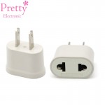 Hot Sale EU EURO Europe to USA US Travel Wall AC Power Mini Lightweight Plug Adapter Charger Outlet Converter 2 Pin Socket