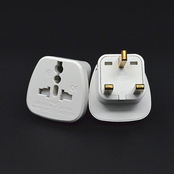 New US (USA) EU (Europe) AU (Australia) Singapore to UK Travel Power Plug Adapter UK Singapore converter three-hole socket