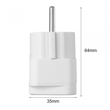kebidu Universal Travel Adapter Electric Plug Power US AU UK to EU Plug Travel Wall AC Power Adapter 250V 10A Socket Converter