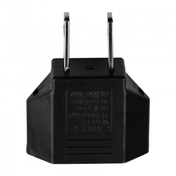 10PCS 6A Universal Travel Power Plug Adapter EU EURO to US USA Adaptor Converter AC Power Plug Adaptor Connector EU to US