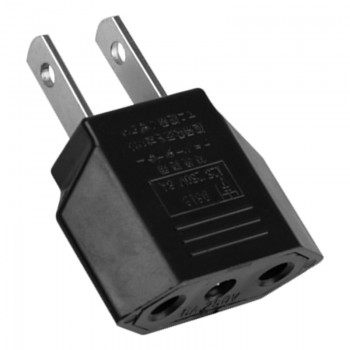 10PCS 6A Universal Travel Power Plug Adapter EU EURO to US USA Adaptor Converter AC Power Plug Adaptor Connector EU to US