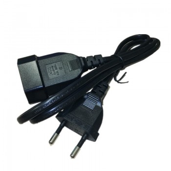 2018 European EU 2 Prong VDE Male to Female Power Extension Cord Cable for PC Computer PDU UPS 0.5M/1M/2M/3M/4M/5M