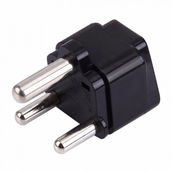 5PCS  Portable Universal Plug to (Large) South Africa Plug Adapter Power Socket Travel Converter