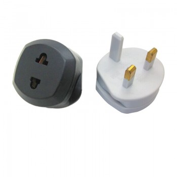 Hot Sale AC Power Charger Plug EU to UK Adapter AC Power Converter EU 2 Pins to UK 3 Pins Conversion Plugs Phone Power Adapter