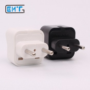 GEMT Universal UK US AU to EU AC Power Socket Plug Travel Charger Adapter Converter EU 2 pin plug Two choices