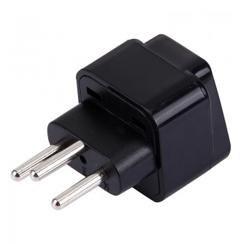 3 Pin Round Swiss Switzerland Swit to Universal AC Power Plug Adapter Socket Converter Travel Russia Israel Australia US Euro