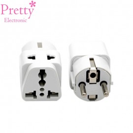 Travel German Standard Conversion Plug Two Hole Design Universal conversion Socket Indonesia Bali Korea France Netherland Russia