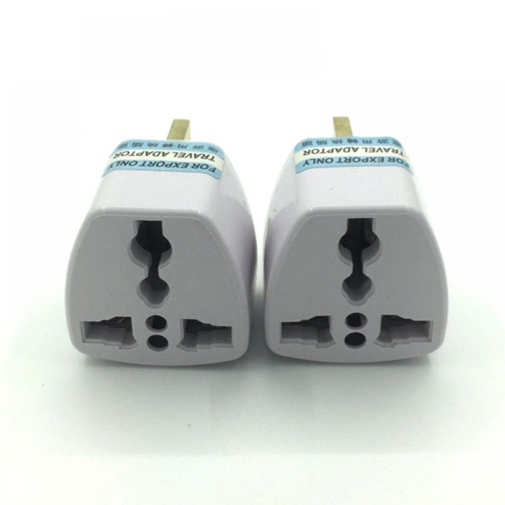 Universal UK 250V 10-16A EU AU US UK to United Kingdom Travel Plug 3 Pin Adaptor Travel Conversion Plug Converter