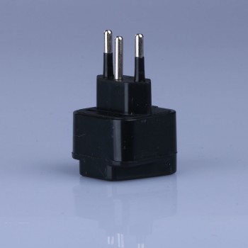 ABS Manganese Steel 300W Universal UK/US/EU/Russia To Brazil Socket Travel Power Adapter Plug 3pin Converter Type N Plug