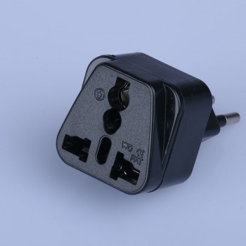 ABS Manganese Steel 300W Universal UK/US/EU/Russia To Brazil Socket Travel Power Adapter Plug 3pin Converter Type N Plug