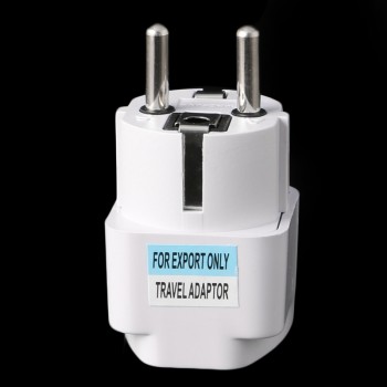 1 Pcs Universal UK US AU To EU AC Power Socket Plug Travel Charger Adapter German amp; European standard