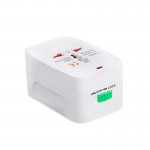 Tonbux US to EU Europe amp; Universal AC Power Plug Worldwide Travel Adapter Converter 100-240V